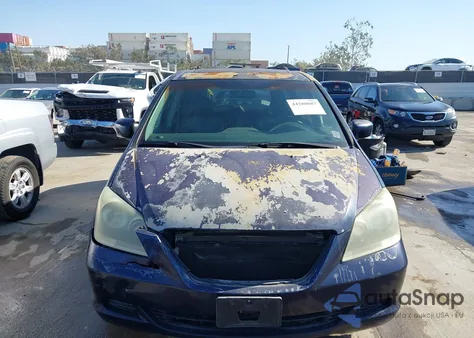 2006 Honda Odyssey Ex-L из США, поврежденный, VIN 5FNRL38776B047862